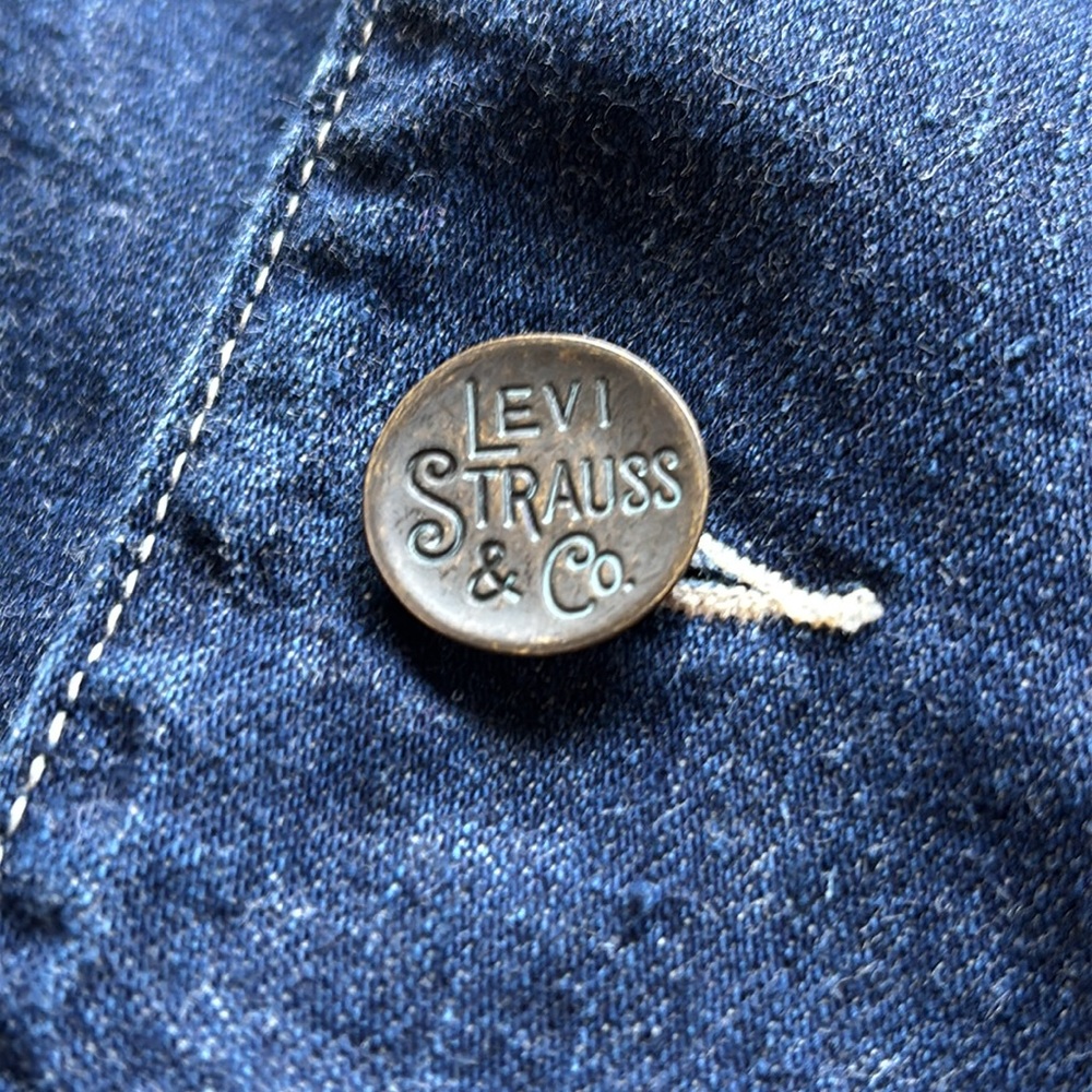 Levi's Blue Denim Jacket - Picture 4 of 13
